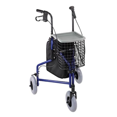 Dmi DMI 501-2014-2100 DMI 3-Wheel Aluminum Rollator 501-2014-2100
